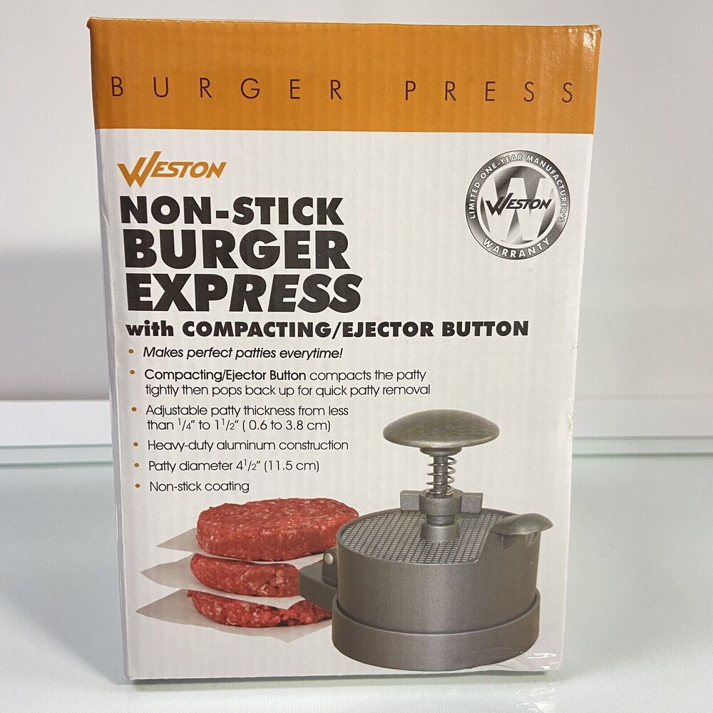 NEW Weston Burger Express Compacting Ejector Button #07-0310-W Maker Press Patty